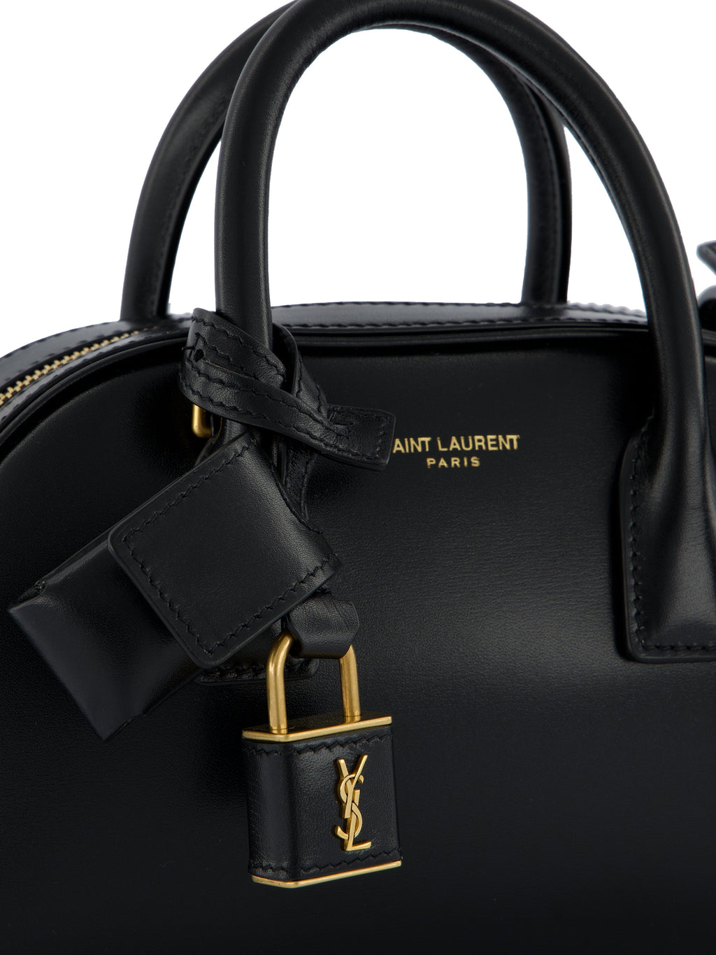 Saint Laurent Women's Sac De Jour Leather Bag in Black - view 4