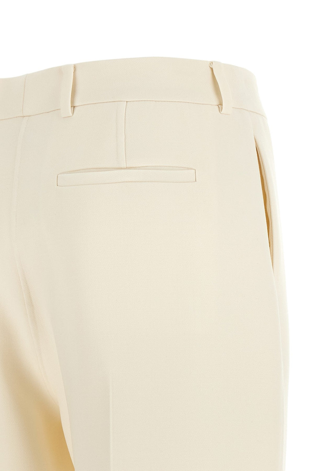 Fendi Women's Tailored Trousers in White Wool - view 4