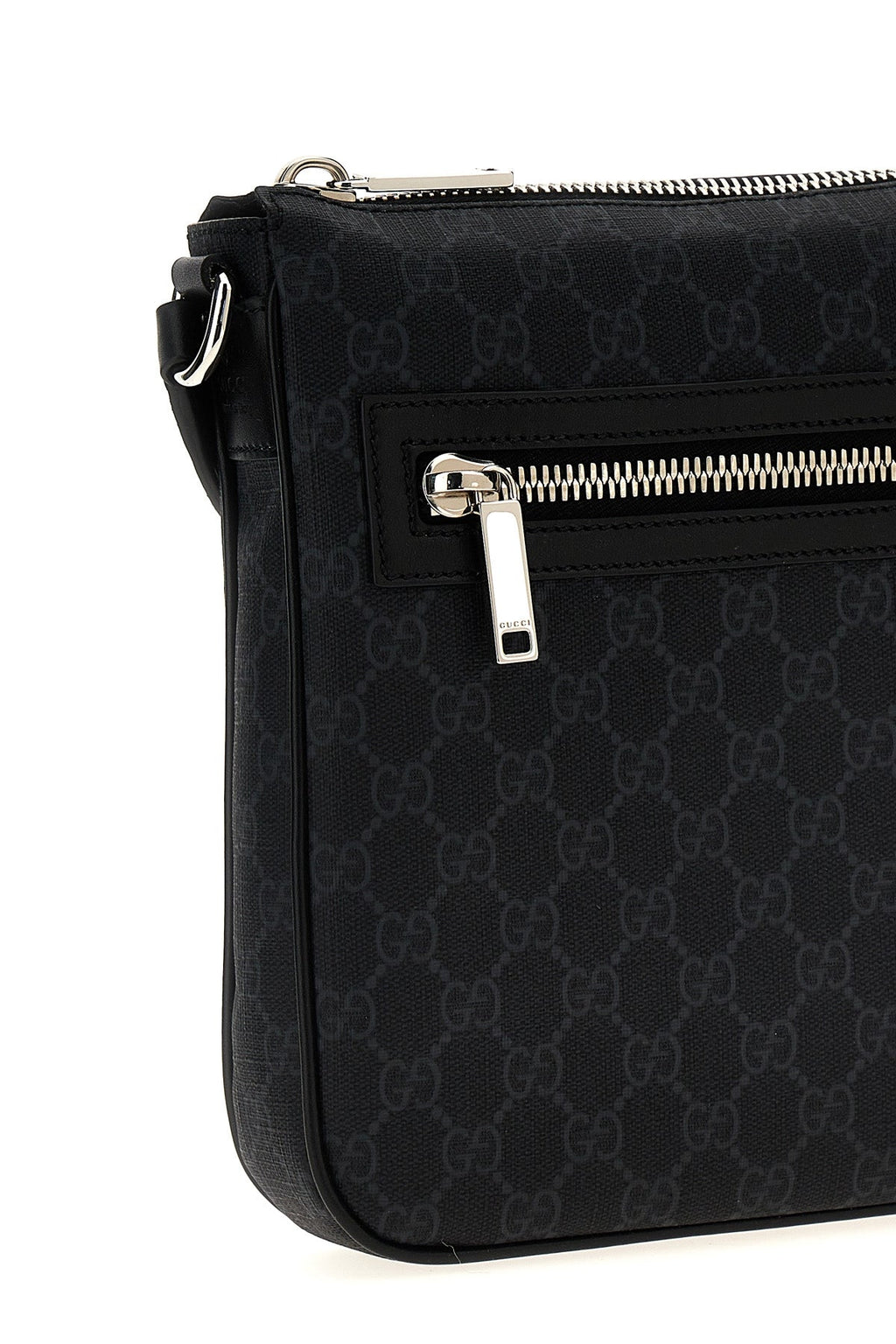 Gucci Men's Small GG Crossbody Bag in Black - image 4