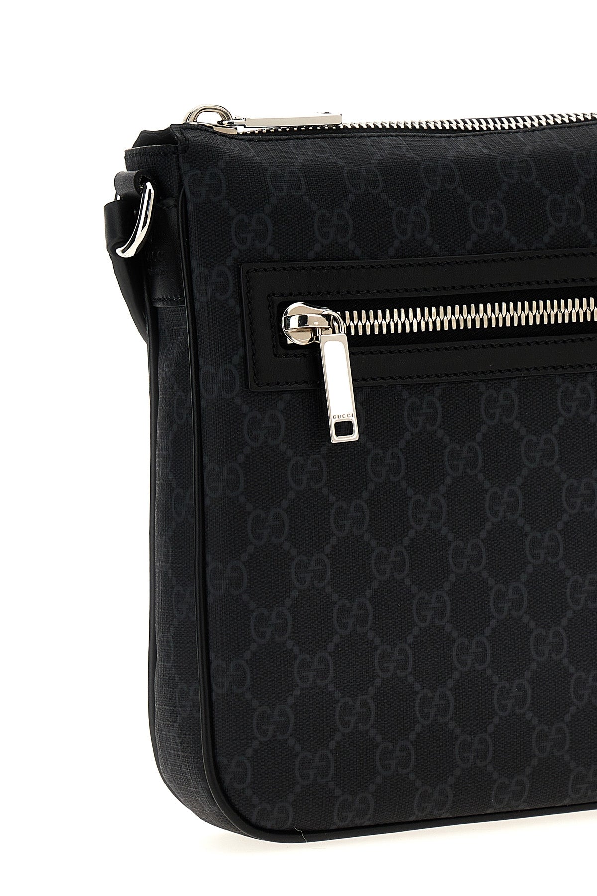 Gucci Men's Small GG Crossbody Bag in Black - image 4