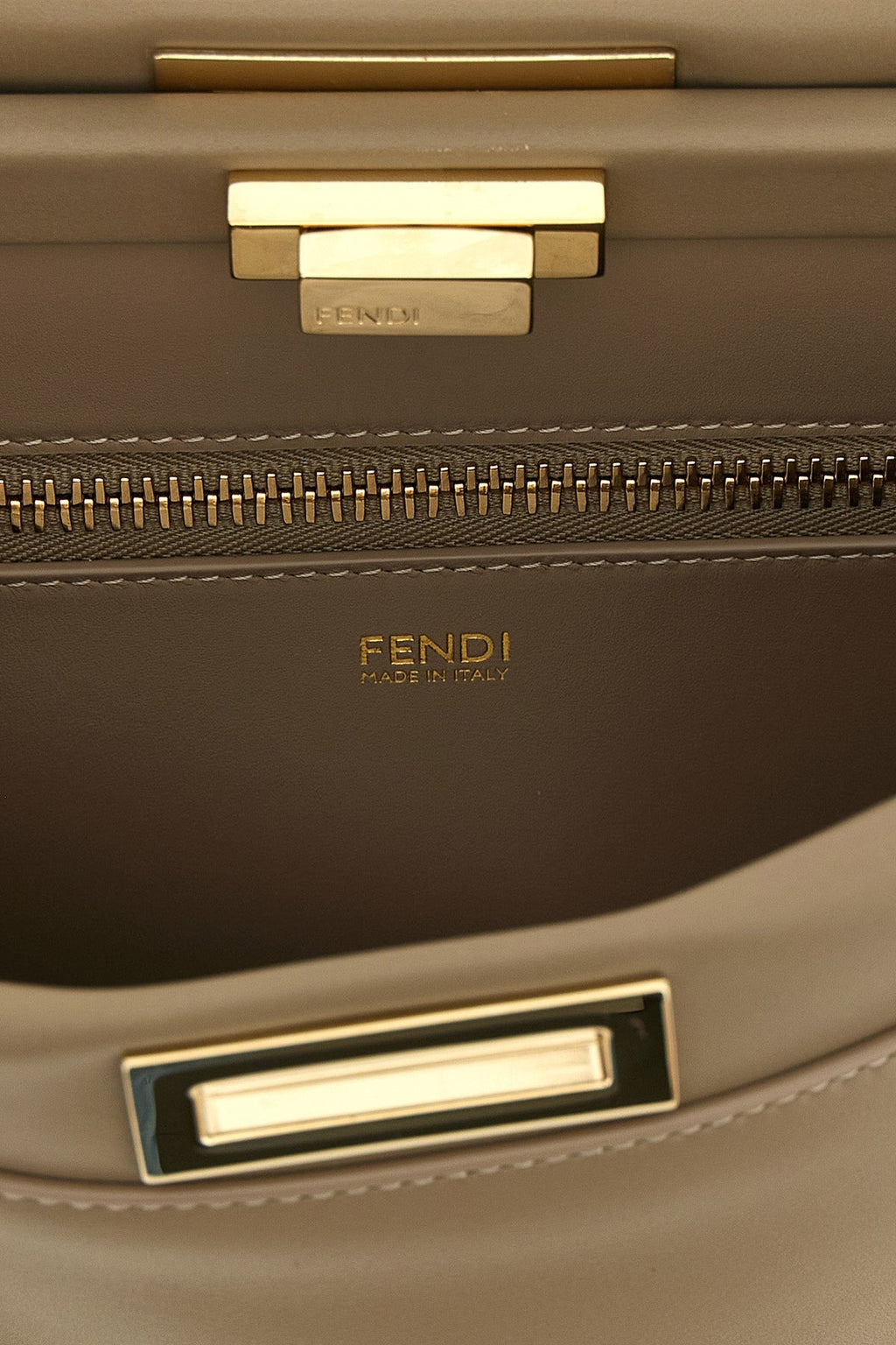 Fendi Women's Medium My Peekaboo® Shoulder Bag in Grey - image 4