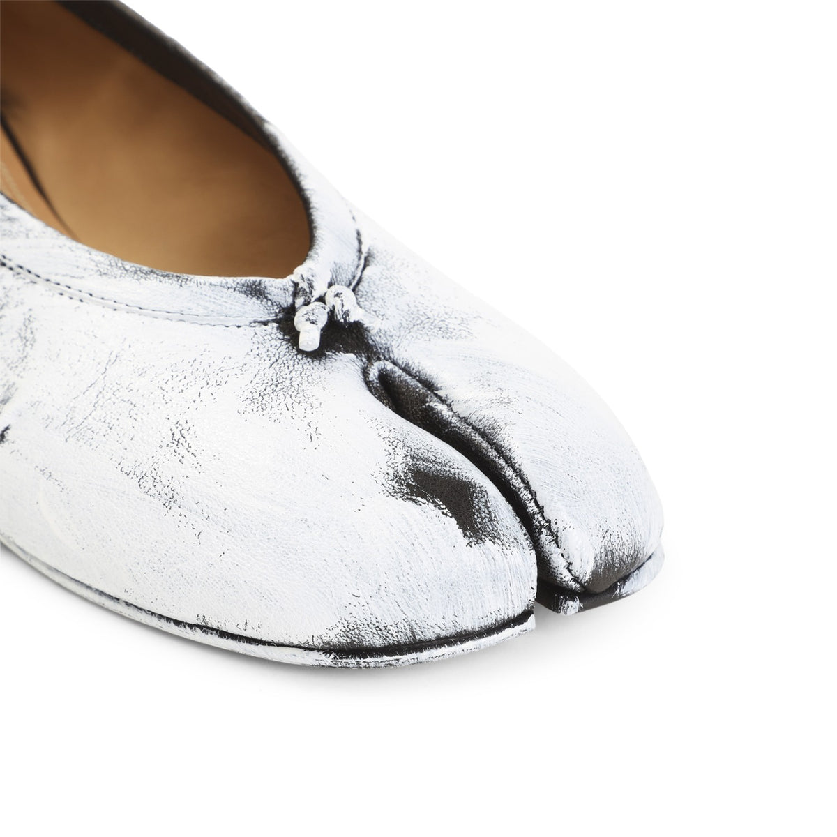 Maison Margiela Women's Tabi New Ballerina in White - image 4