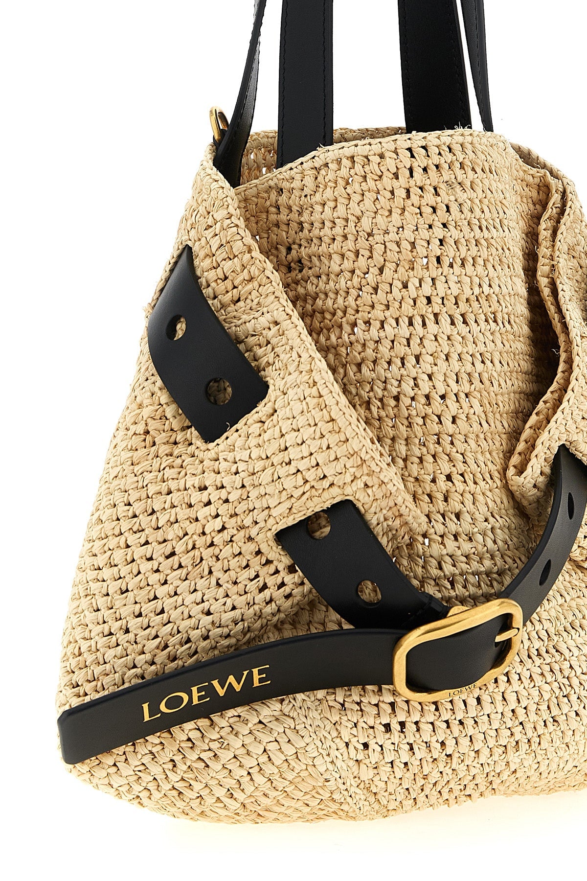 Loewe Women's Tote bag Punch Hole Shopper Mini in Beige - image 4
