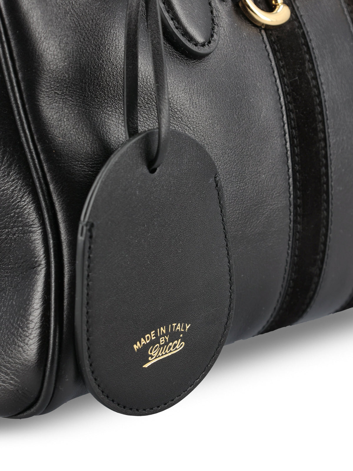 Gucci Women's Leather Boston Bag in Black - view 4