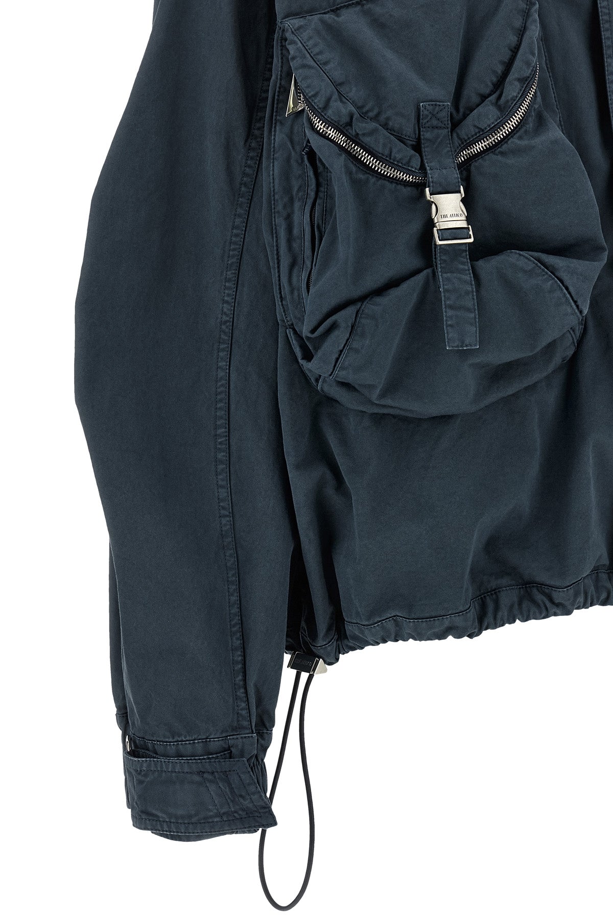 The Attico Women's Utility Blue Bomber Jacket - image 4