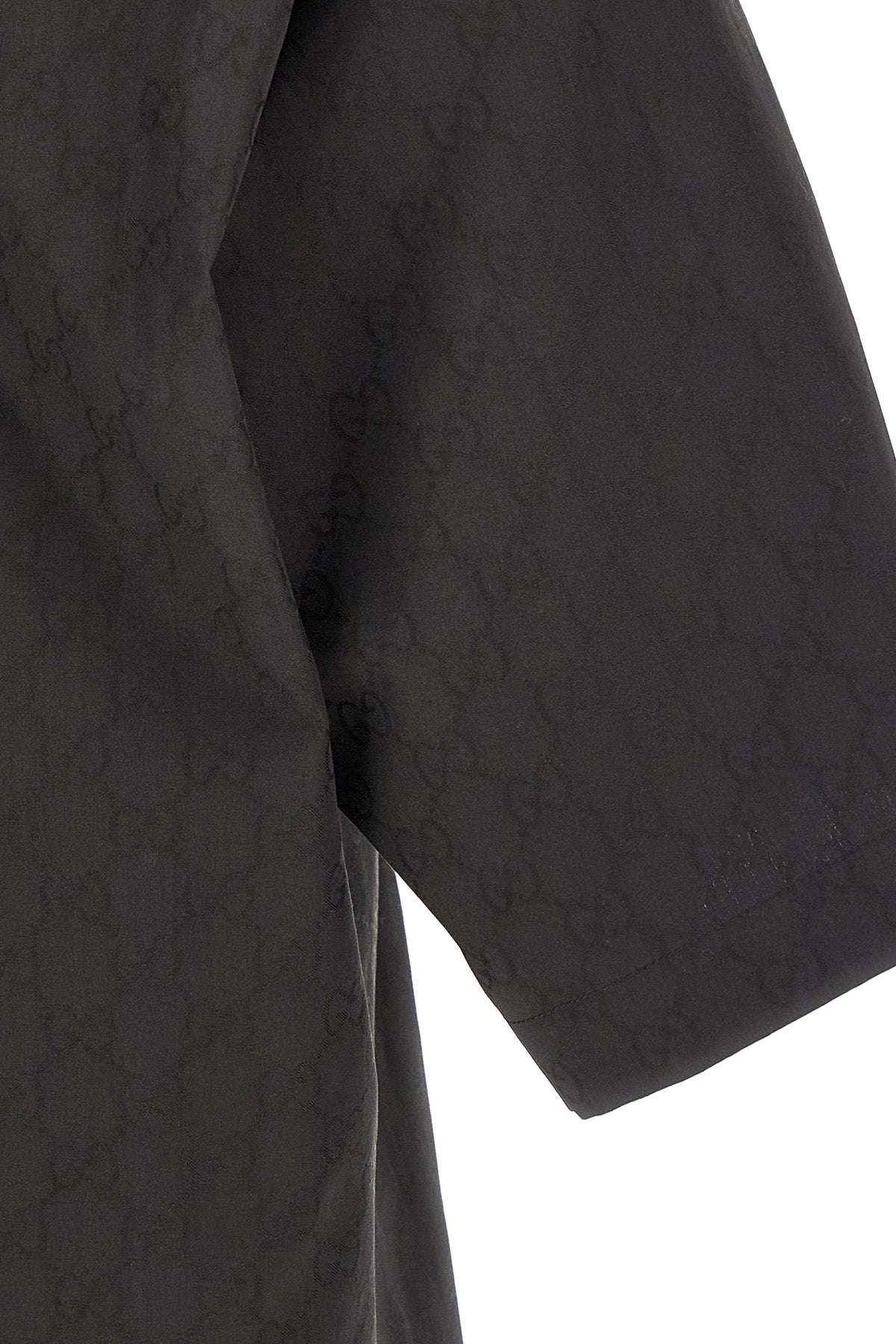 Gucci Men's GG Zip Shirt in Grey - image 4