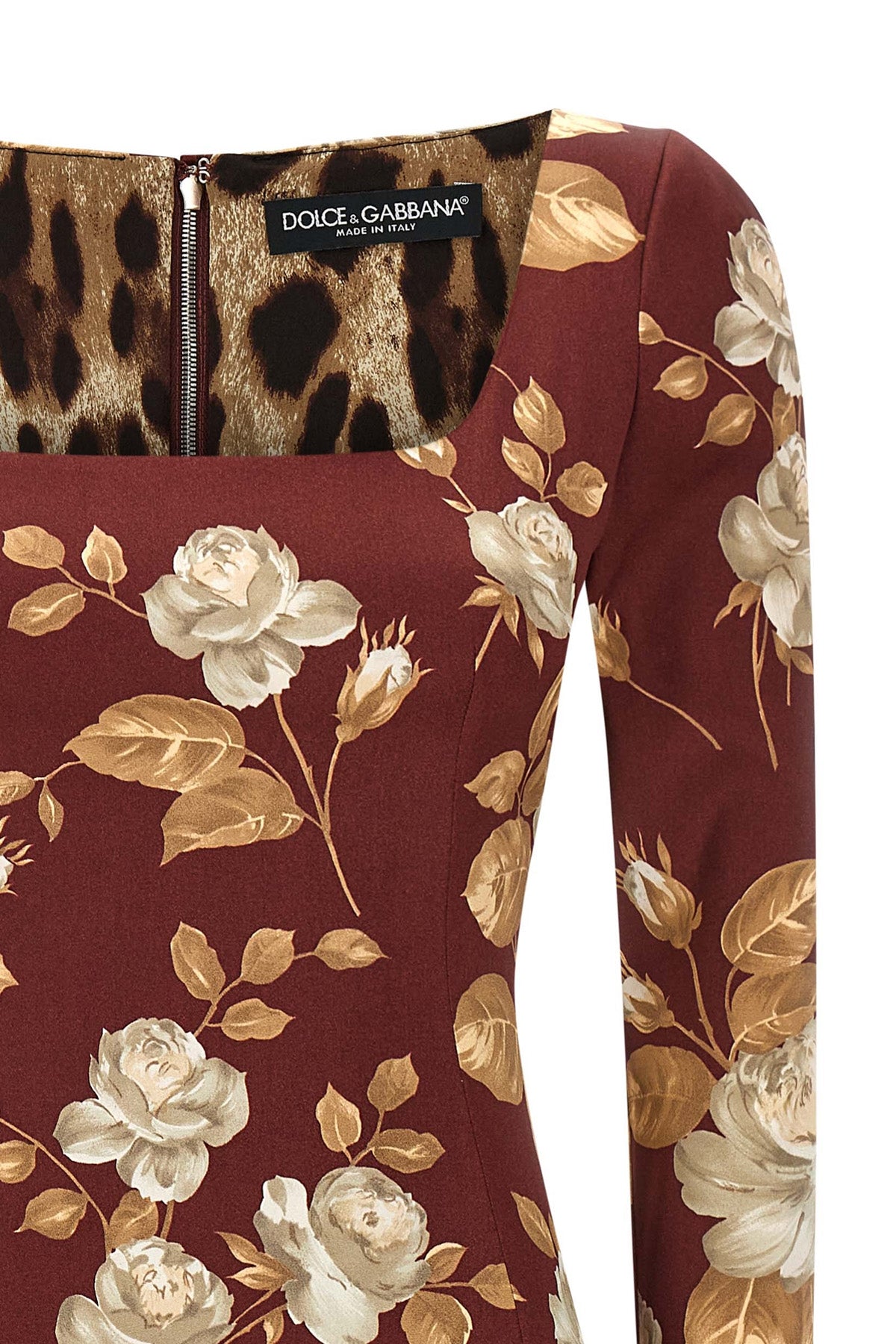 Dolce and Gabbana Women's The Vintage Rose-Print Dress - image 4