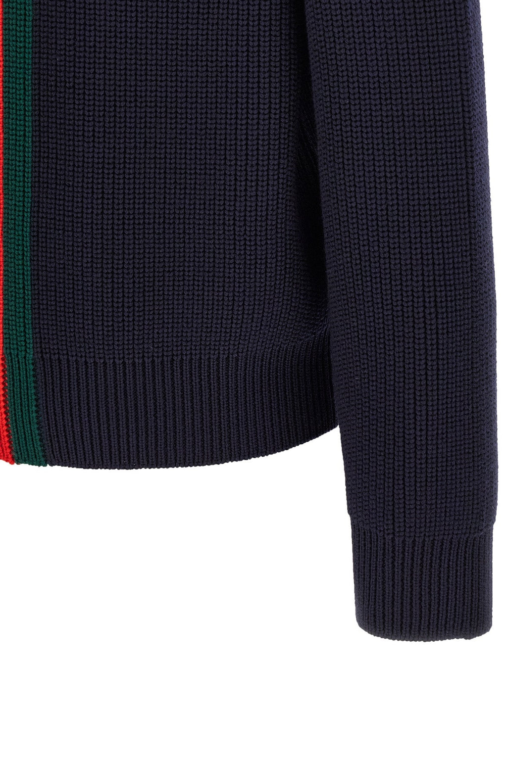 Gucci Men's Blue Web Sweater - image 4