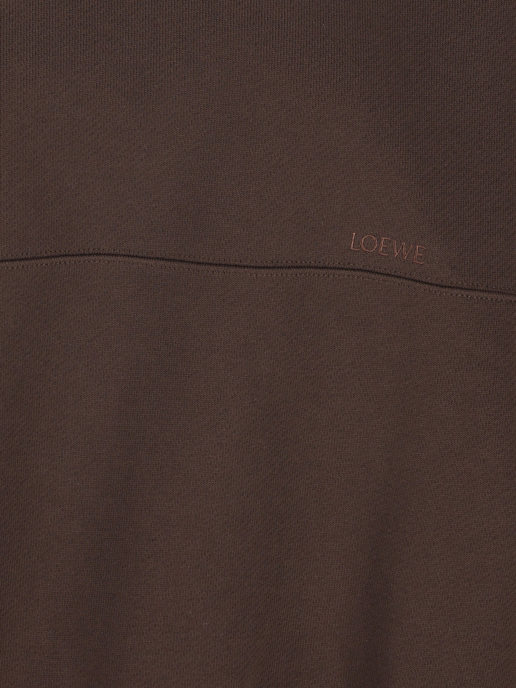 Loewe Women's Cotton Sweatshirt in Brown - view 4