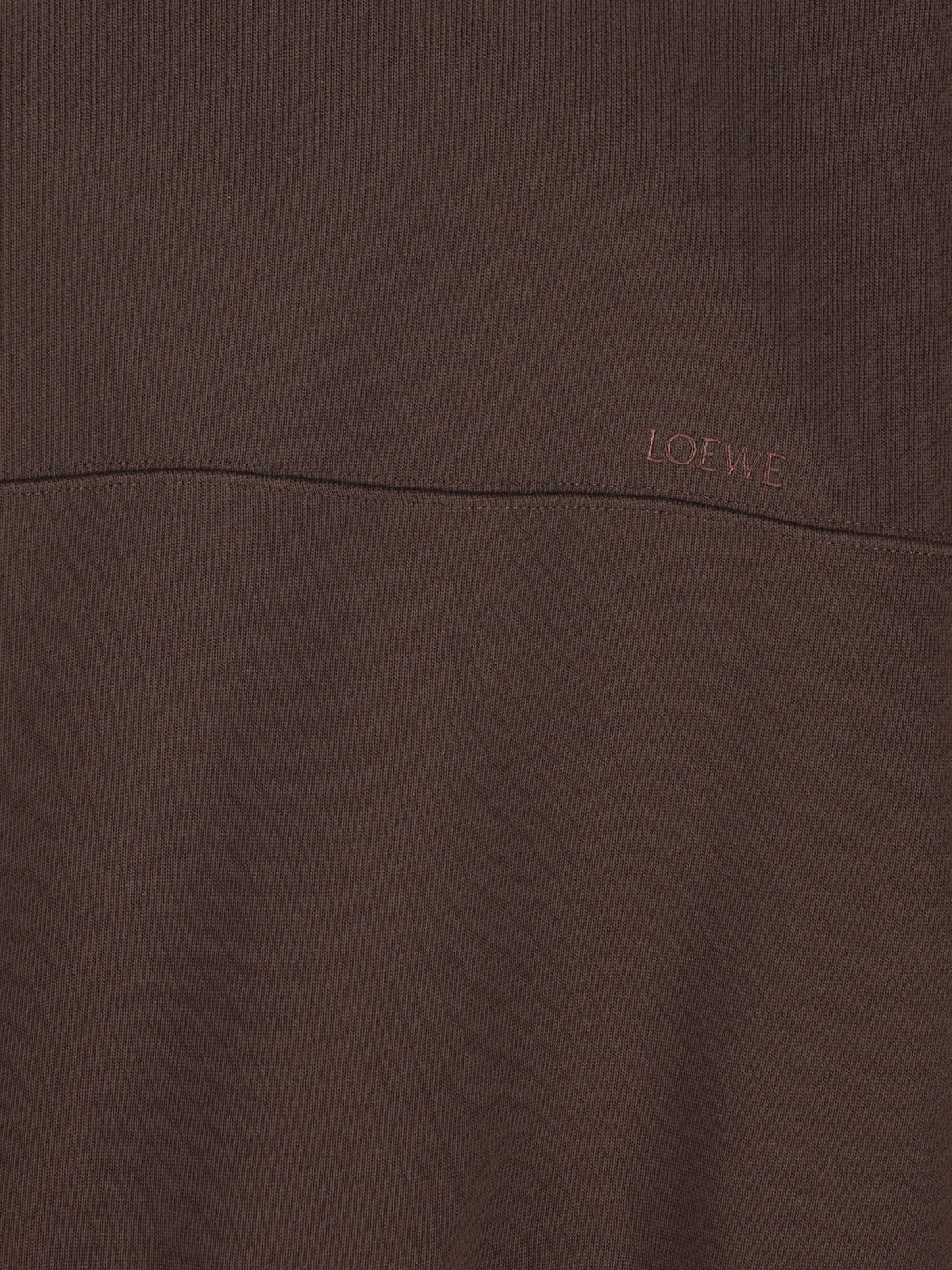 Loewe Women's Cotton Sweatshirt in Brown - view 4