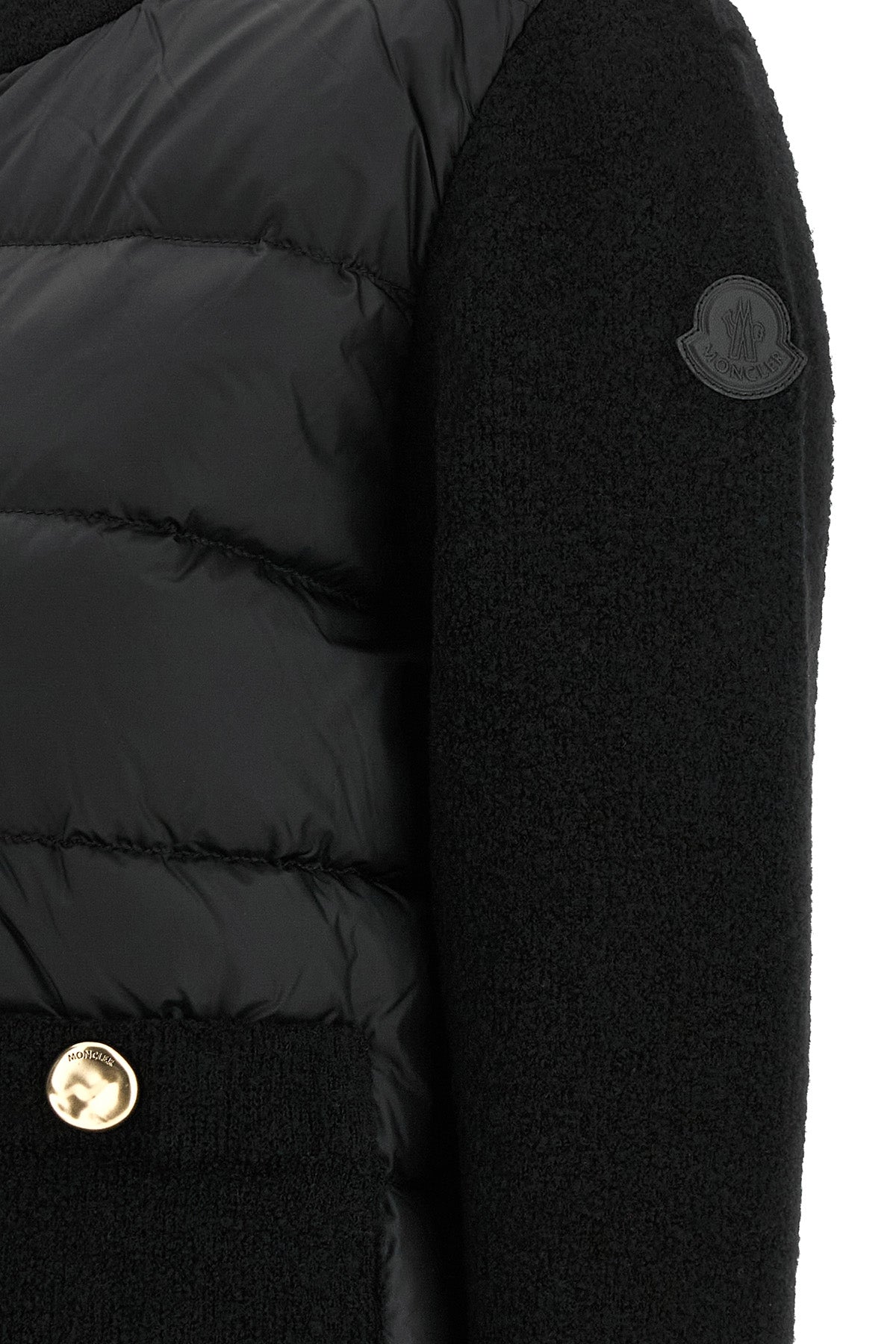 Moncler Women's Padded Cardigan in Black - image 4