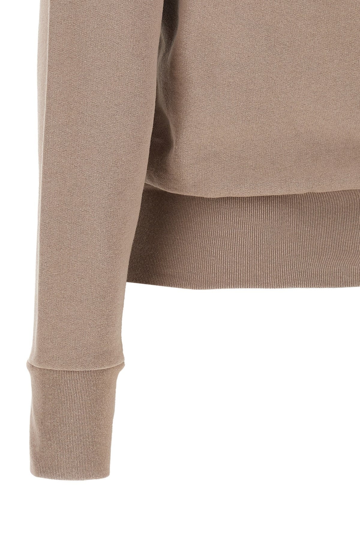 Balenciaga Women's Slim Zip Sweatshirt in Pink Cotton - view 4