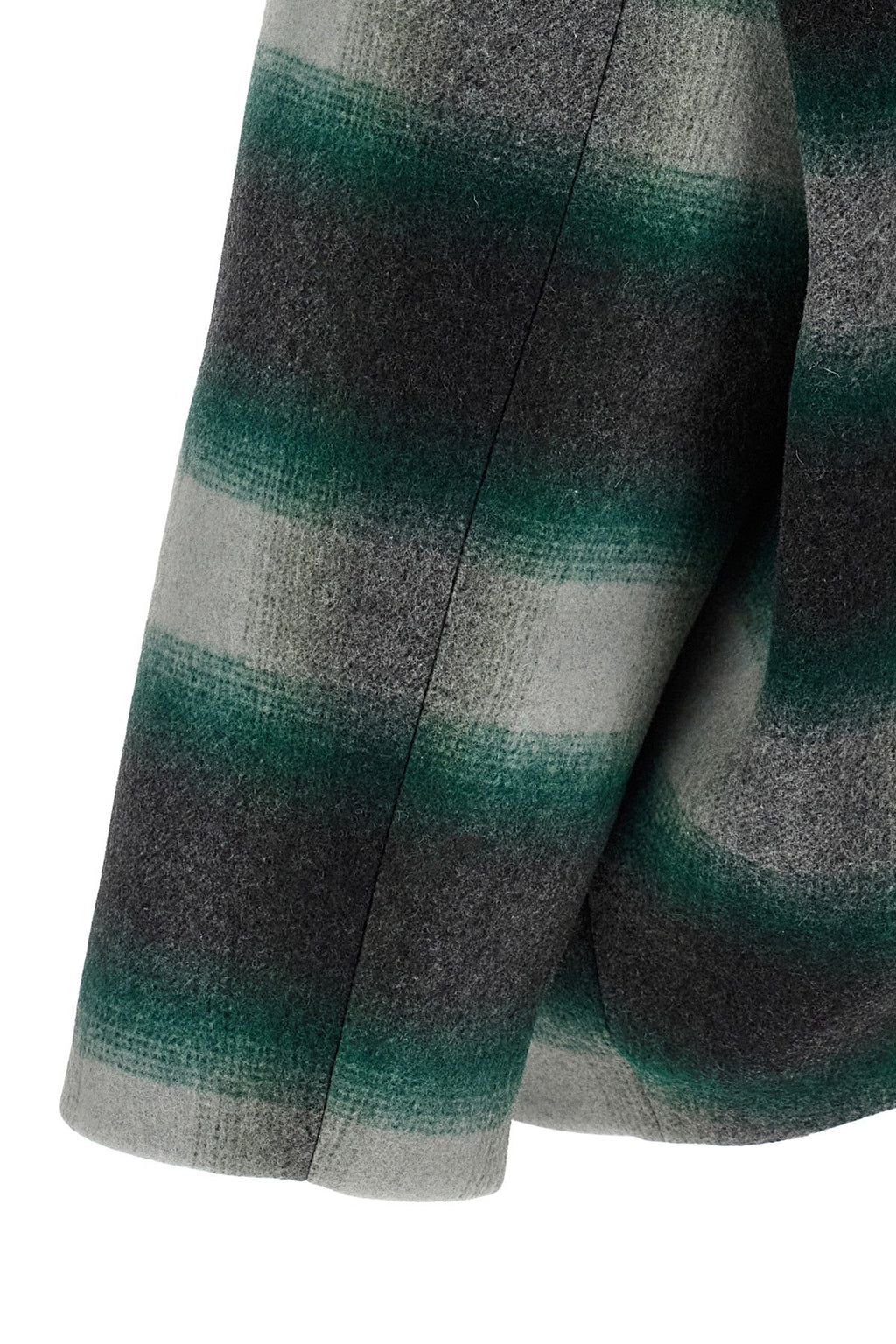 Balenciaga Men's Workwear Cocoon Wool Jacket in Green (4 of 5)