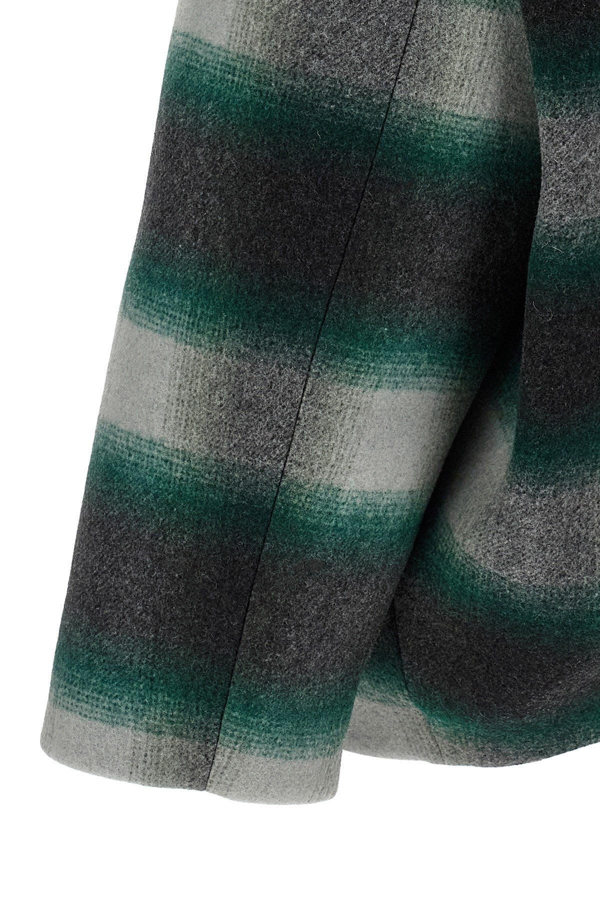 Balenciaga Men's Workwear Cocoon Wool Jacket in Green (4 of 5)
