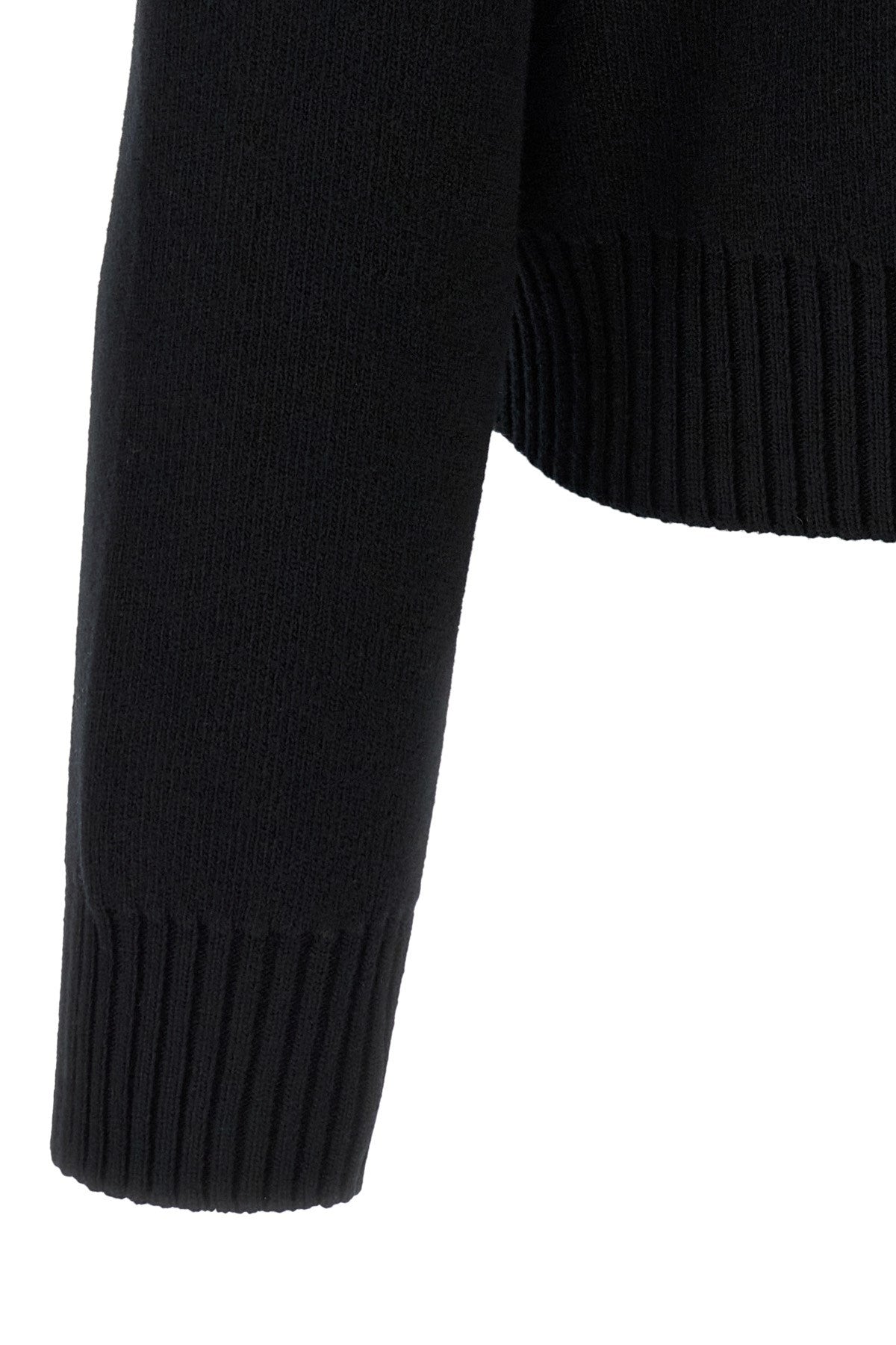 Dolce & Gabbana Men's Embroidery Cardigan in Black Wool - view 4