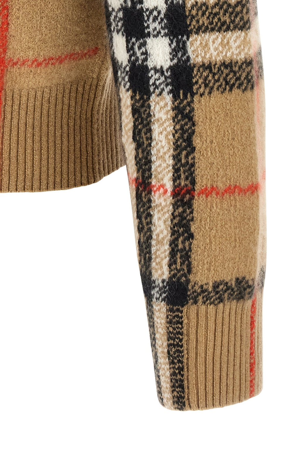 Burberry Men's Curtis Knit Sweater in Beige - image 4