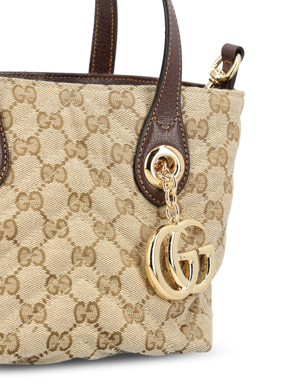 Gucci Women's GG Marmont Fabric Tote in Beige - view 4