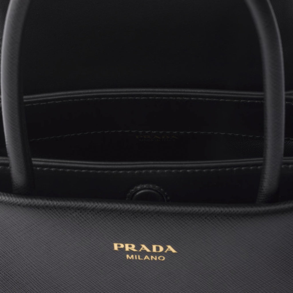 Prada Women's Saffiano Passage Mini Bag in Black