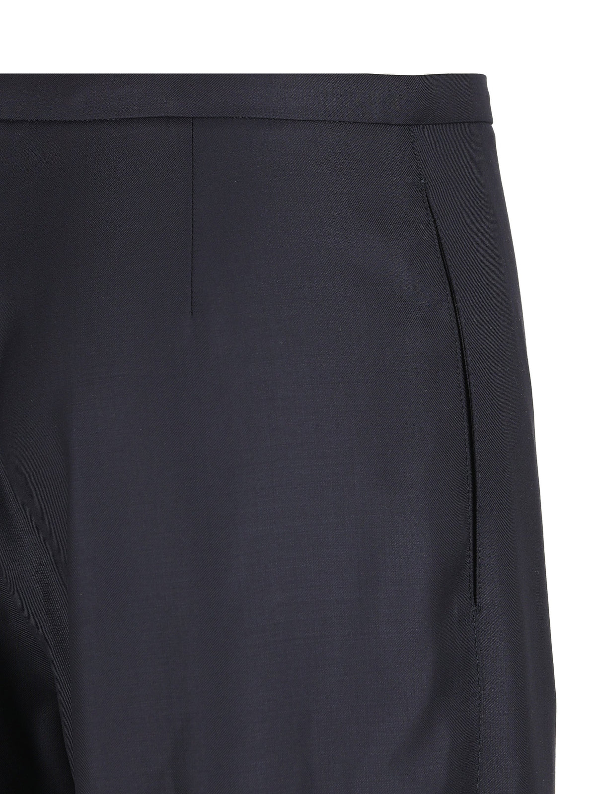 Gucci Women's Wool Trousers in Blue - view 4