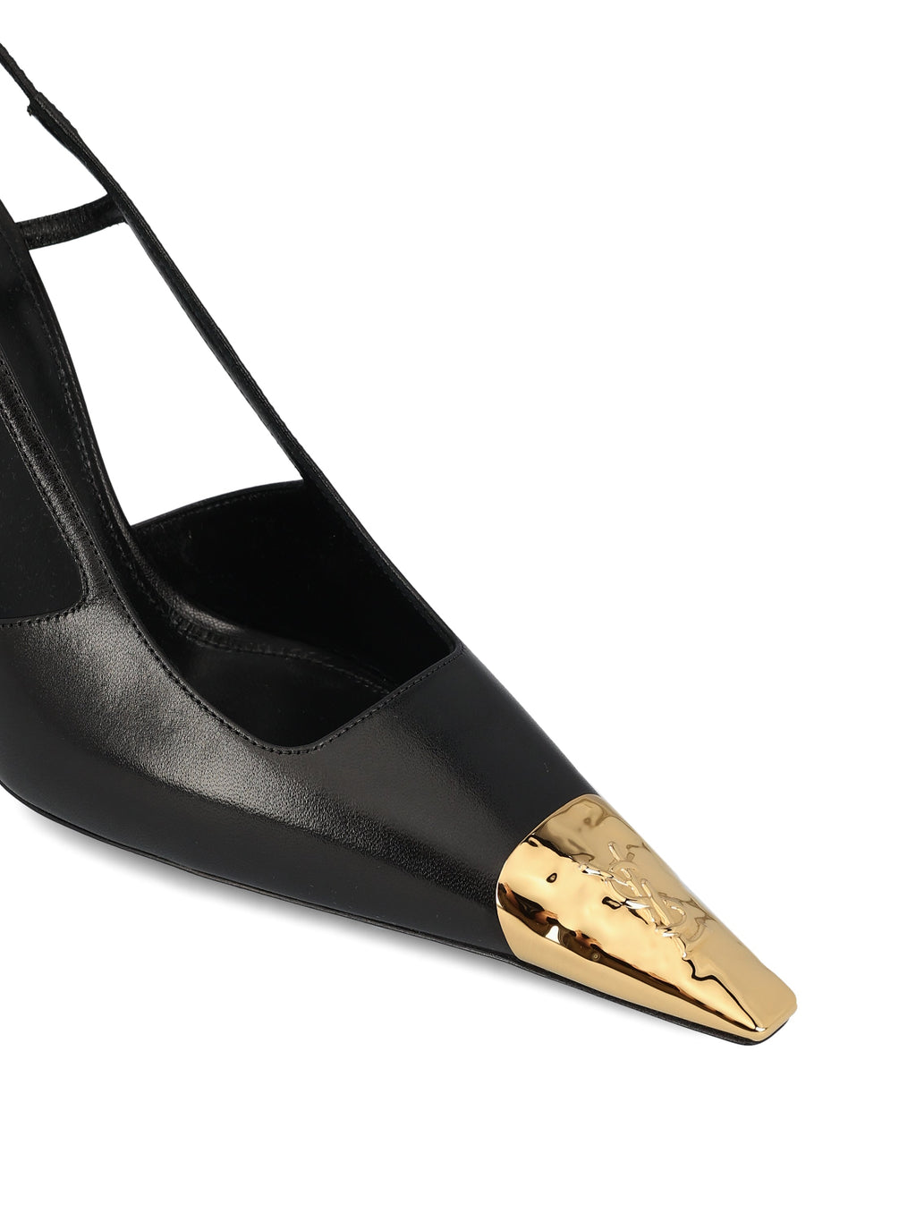 Saint Laurent Women's Leather Jeanne Pumps in Black - view 4