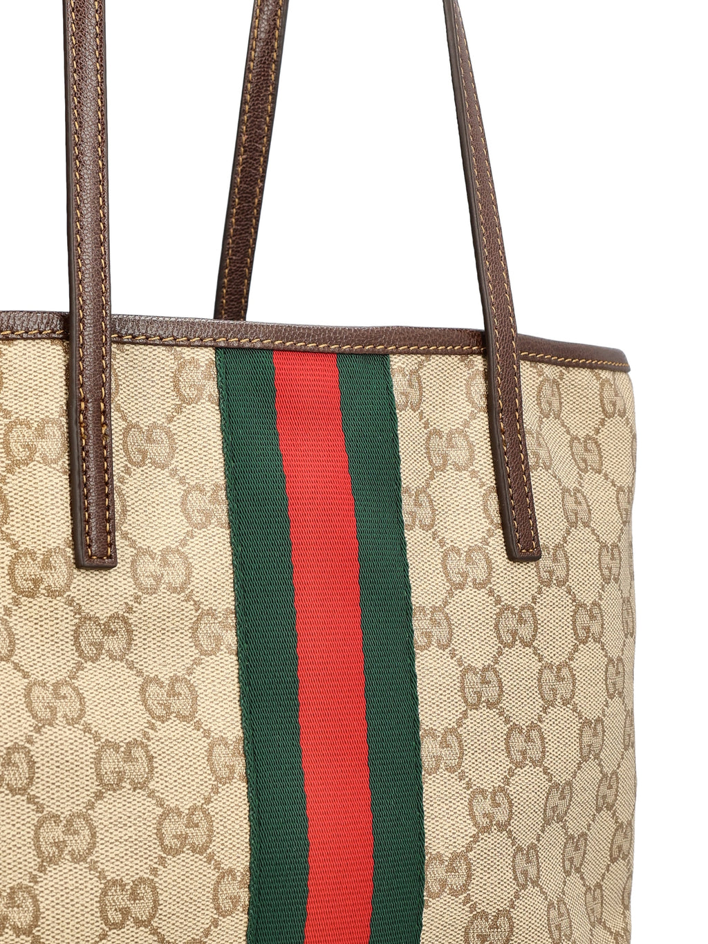 Gucci Women's GG Fabric Tribeca Small Tote in Beige - view 4