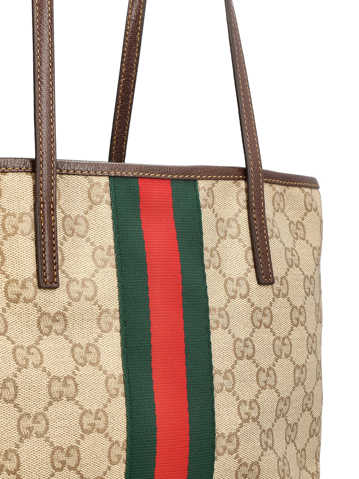Gucci Women's GG Fabric Tribeca Small Tote in Beige - view 4