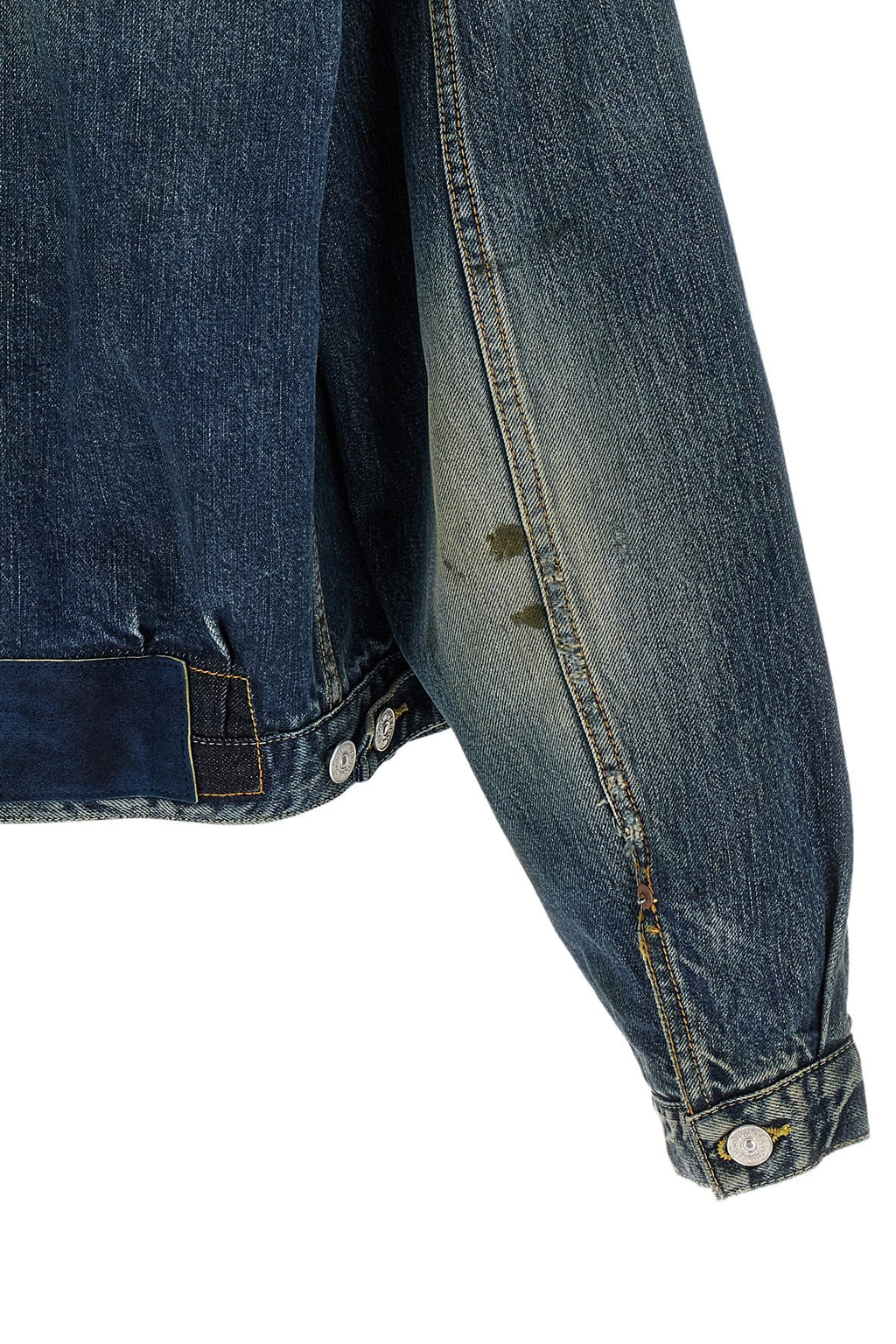 Visvim Men's 101XX Jacket in Blue Cotton - view 4