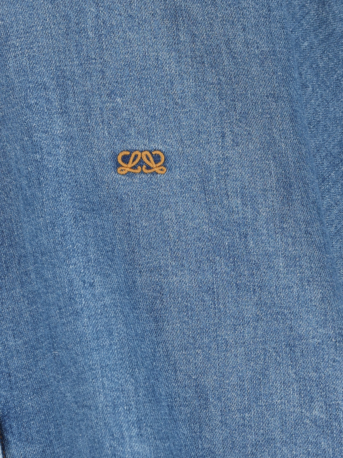 Loewe Women's Denim Shirt in Blue - view 4
