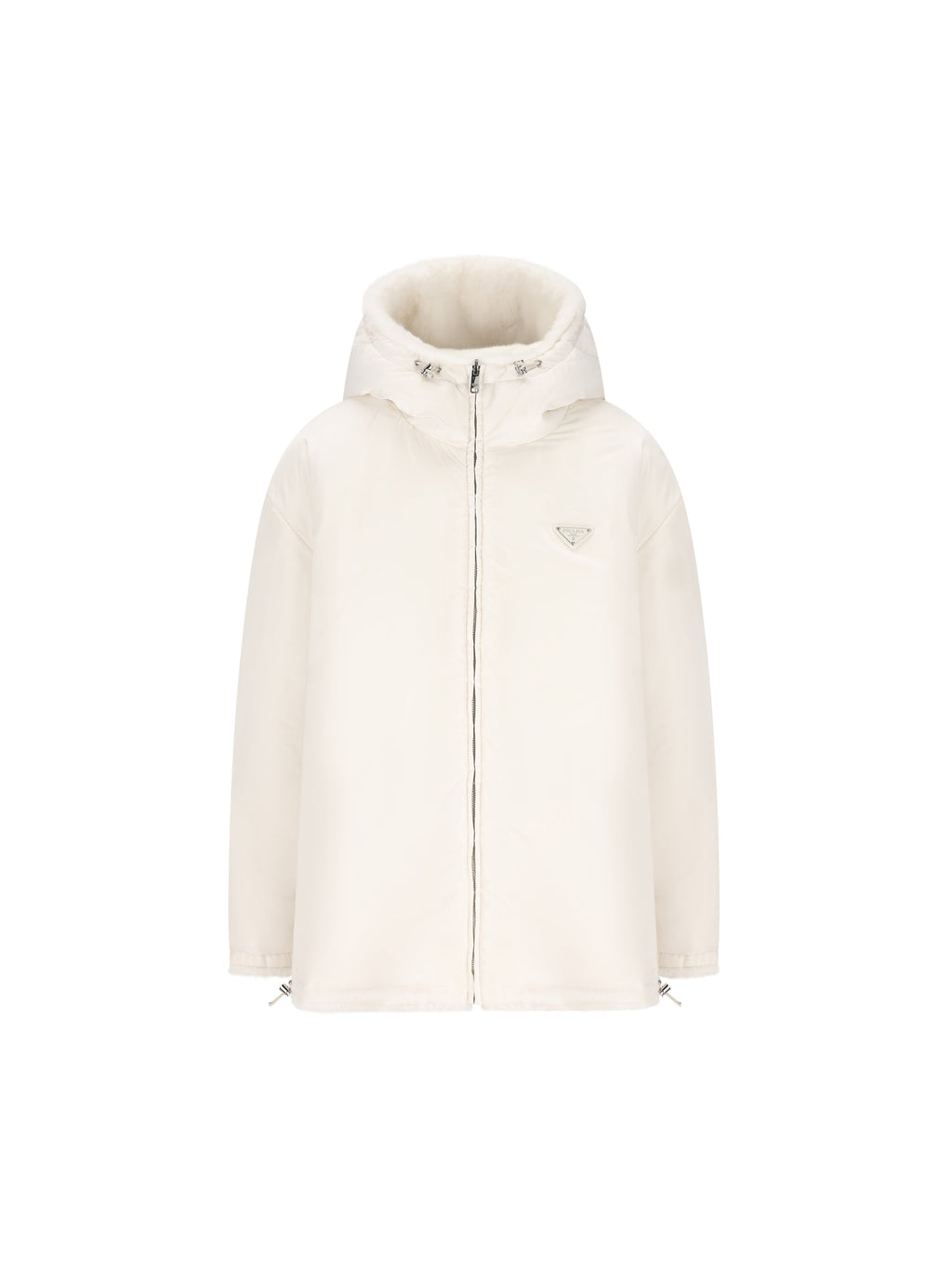 Prada Women's Reversible Nylon Jacket in White - view 4