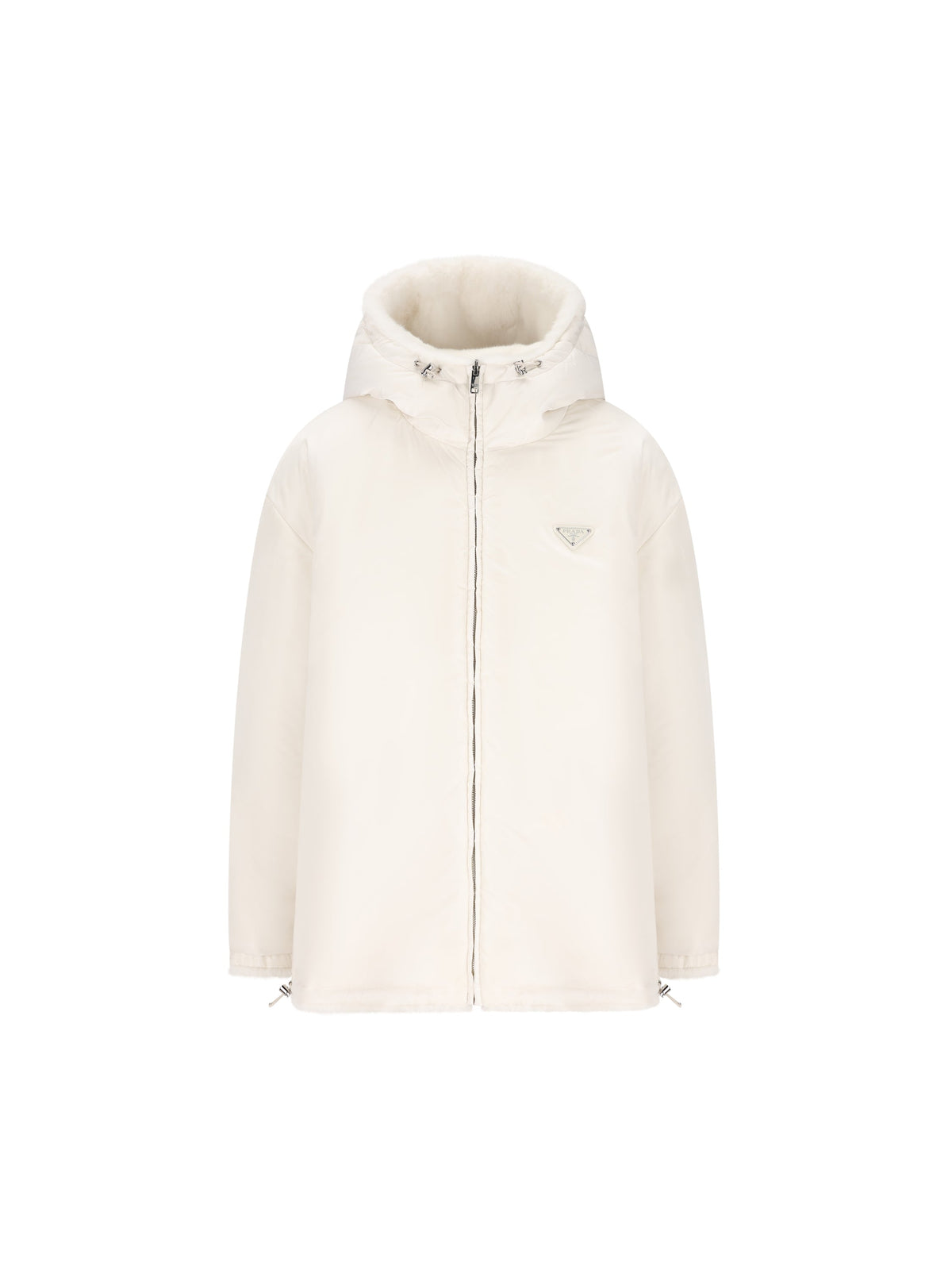 Prada Women's Reversible Nylon Jacket in White - view 4
