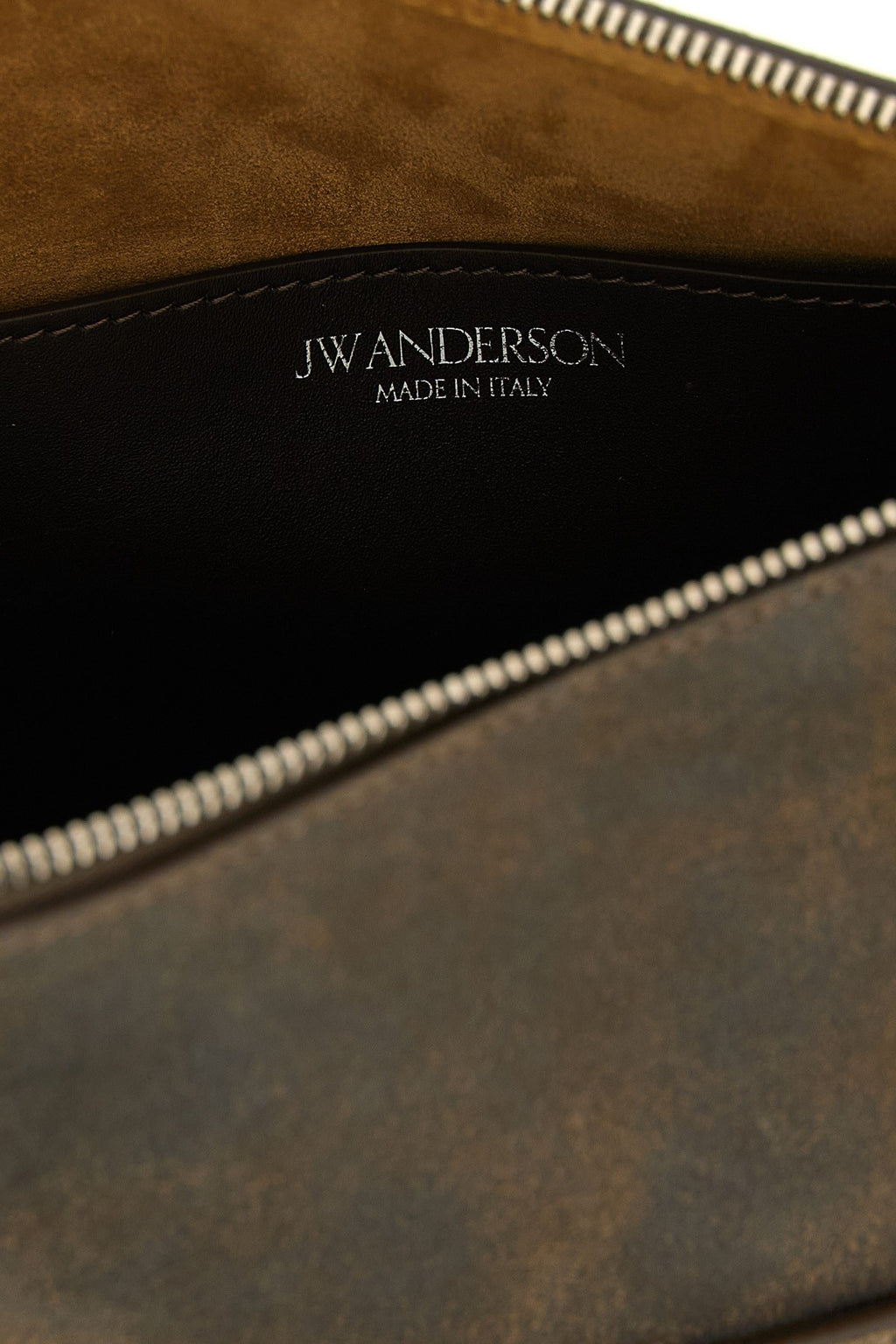 JW Anderson Women's Loafer Medium Handbag in Brown Leather - view 4
