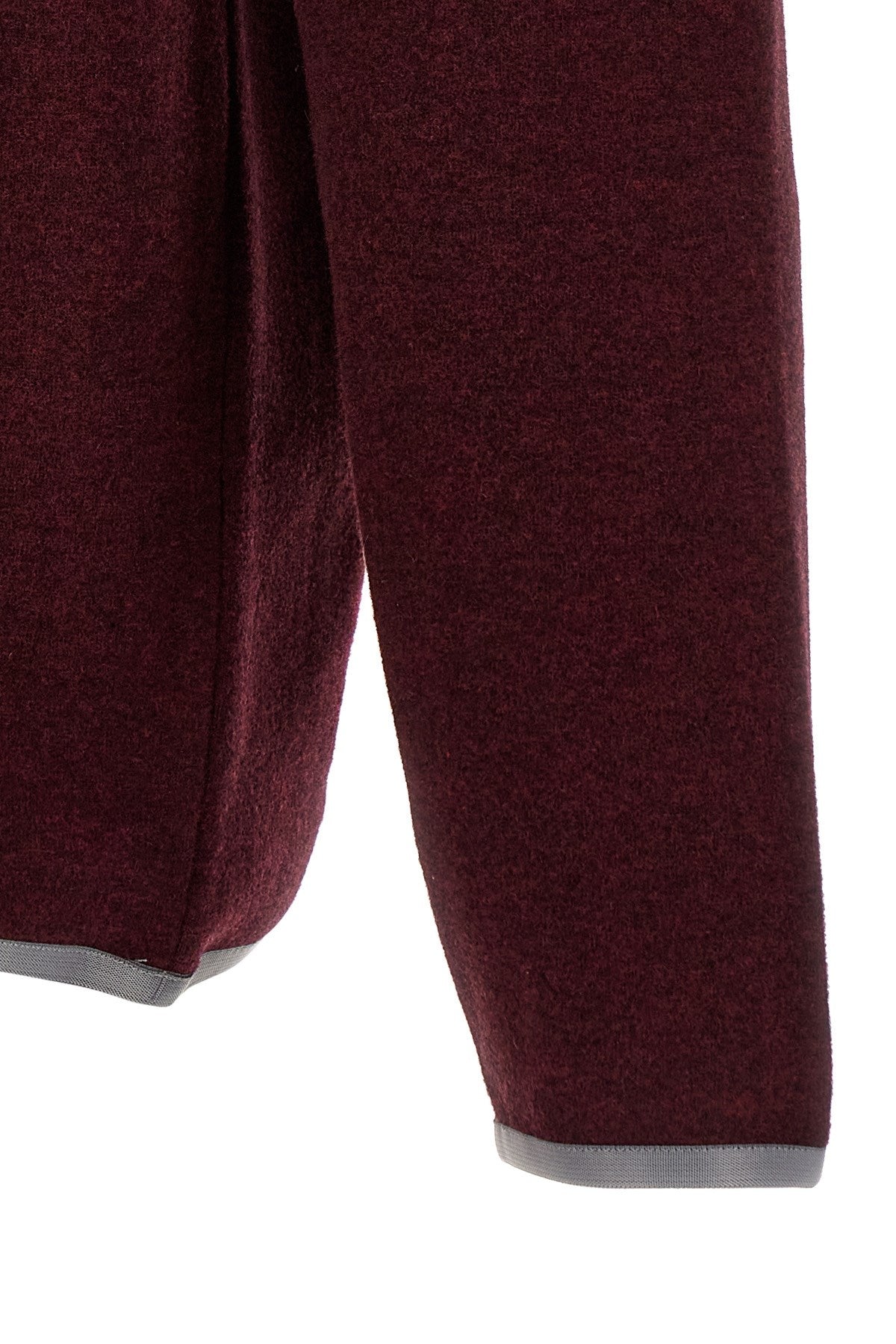 Brunello Cucinelli Men's Sweatshirt in Bordeaux Wool - view 4