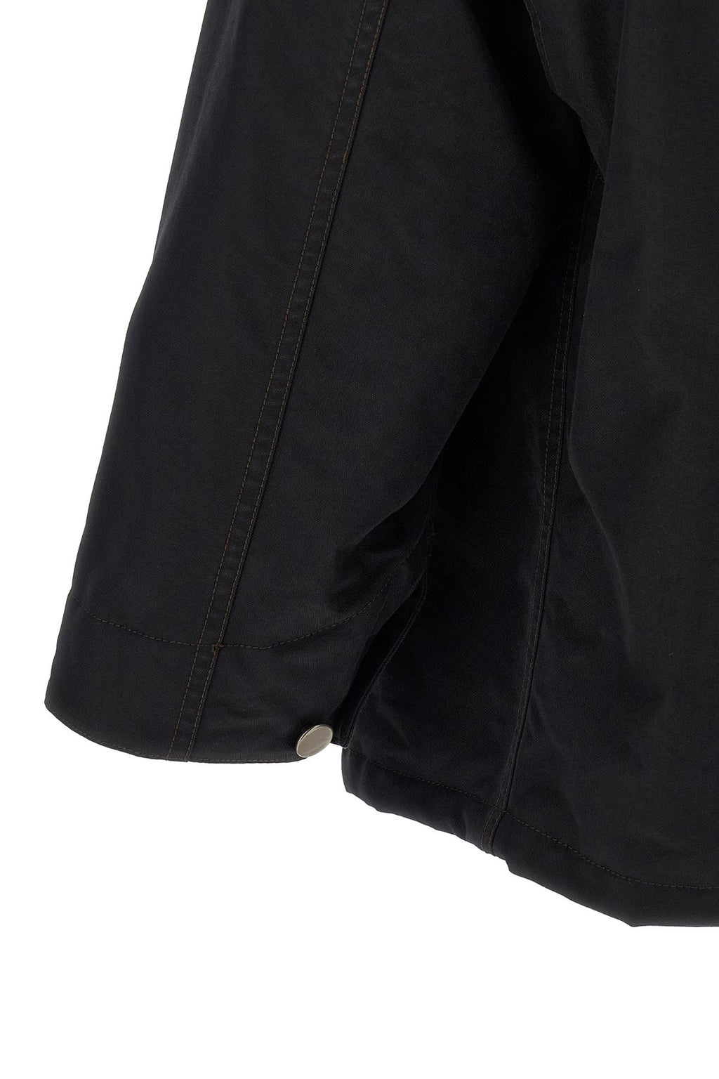 Prada Men's Padded Canvas Jacket in Black - view 4