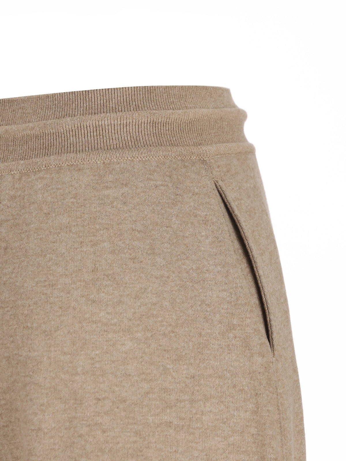 Loro Piana Women's Rio Cashmere Trousers in Beige - view 4