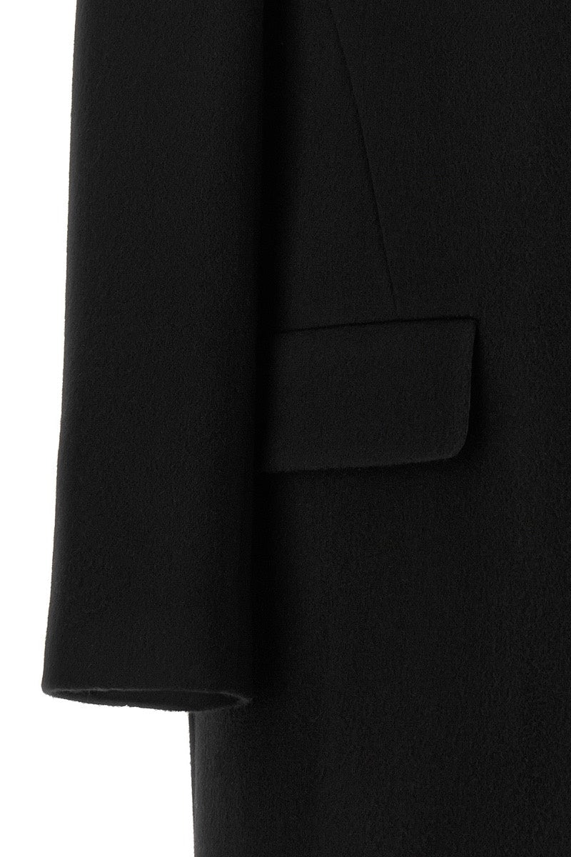 Burberry Women's Wool Cashmere Coat in Black