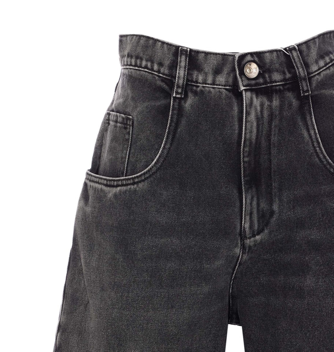 Maison Margiela Women's Denim Jeans in Black