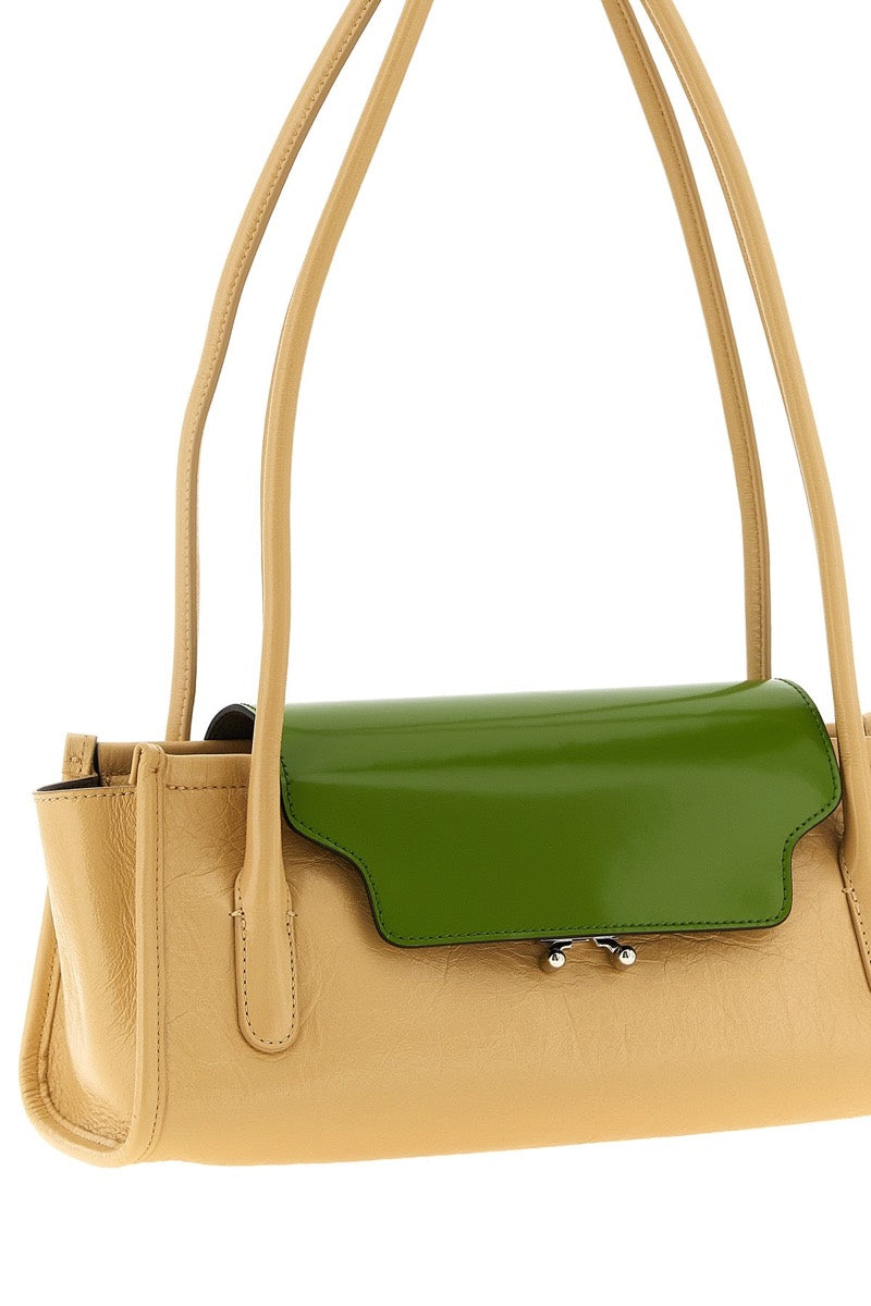 Marni Women's Calf Leather Trunkette Shoulder Bag