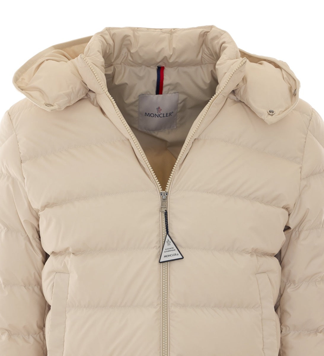 Moncler Men's Down Montbrocq Jacket in Ivory