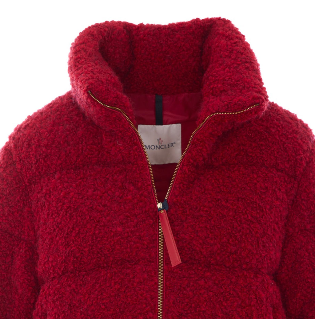 Moncler Women's Down Trascendance Jacket in Red