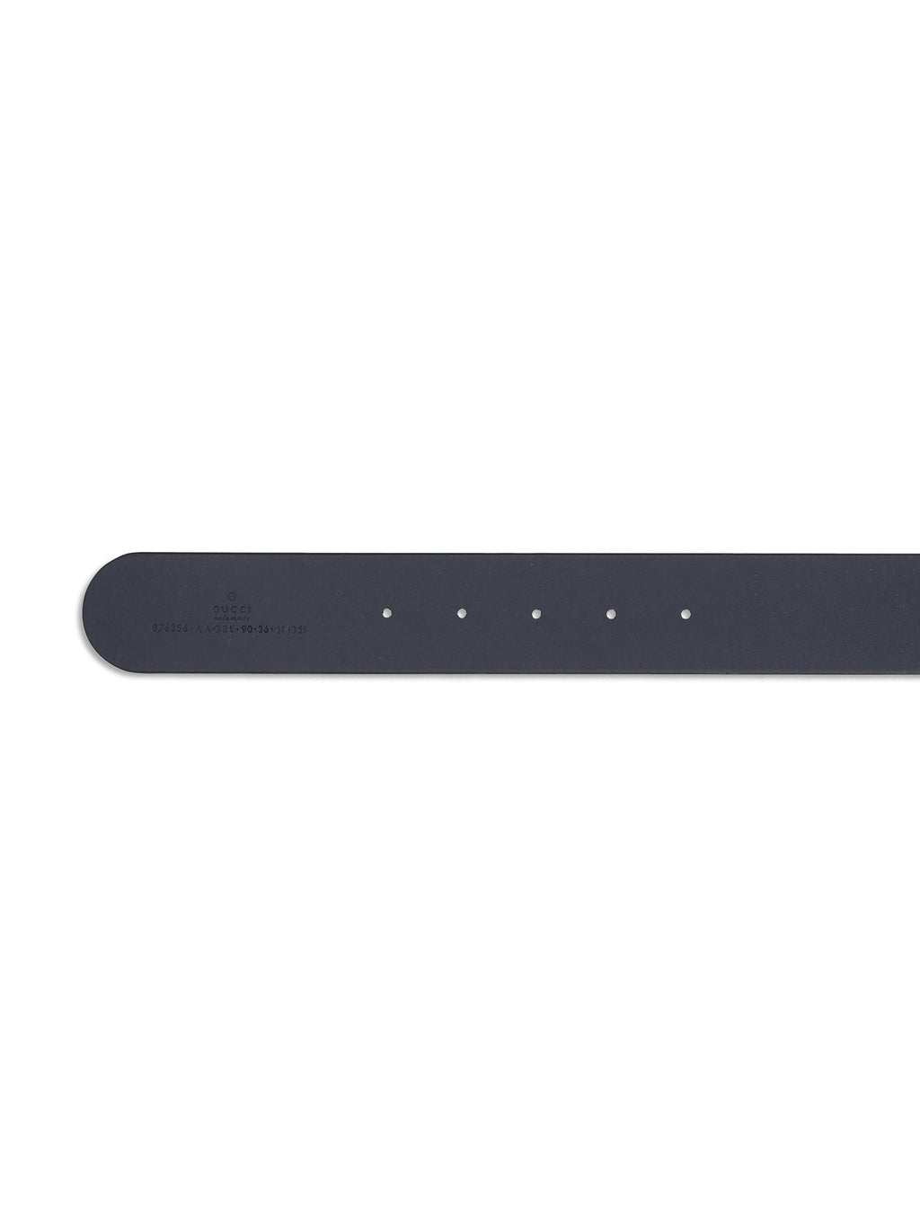 Gucci Men's Reversible GG Canvas Belt in Blue - view 5