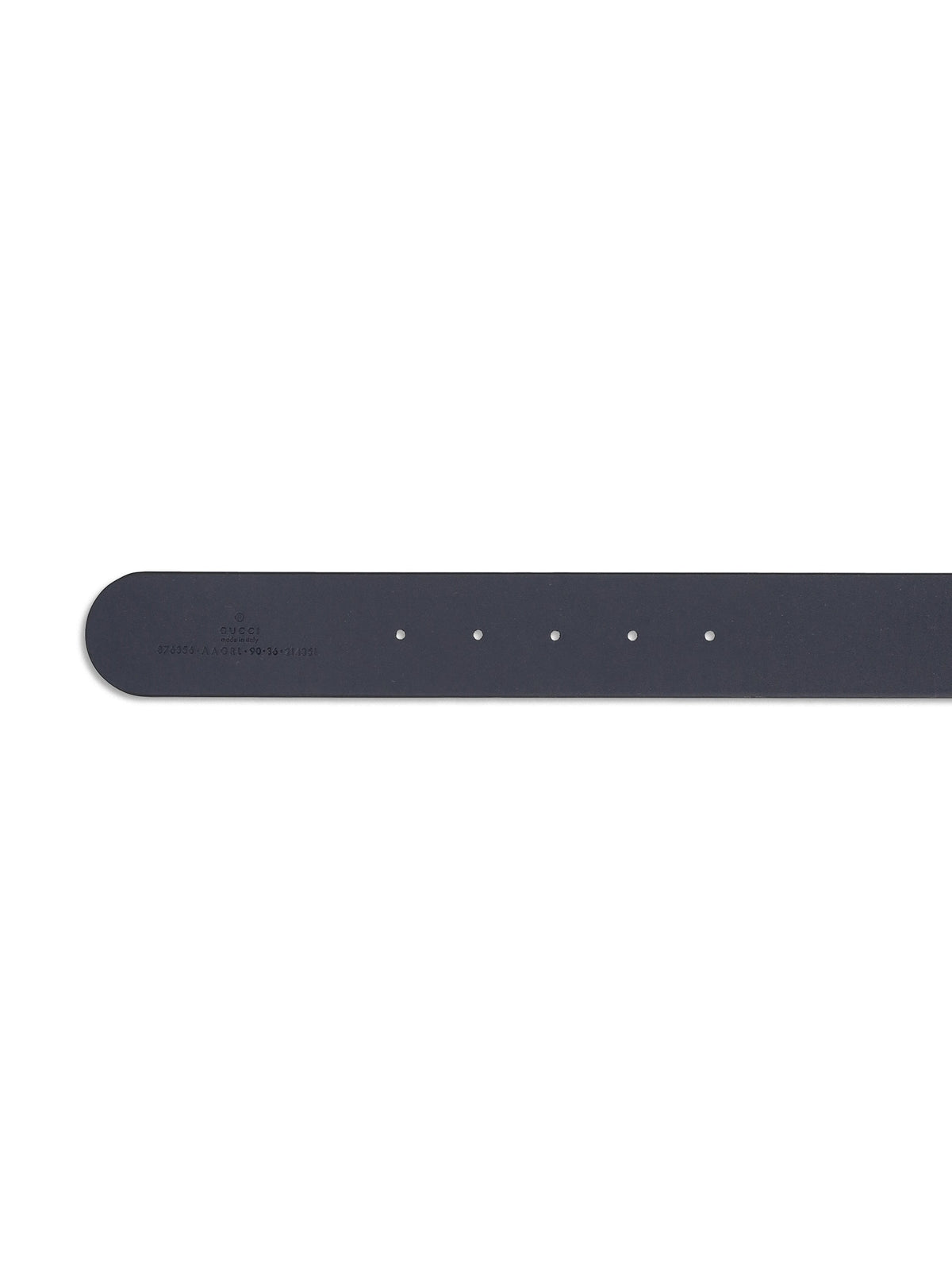 Gucci Men's Reversible GG Canvas Belt in Blue - view 5