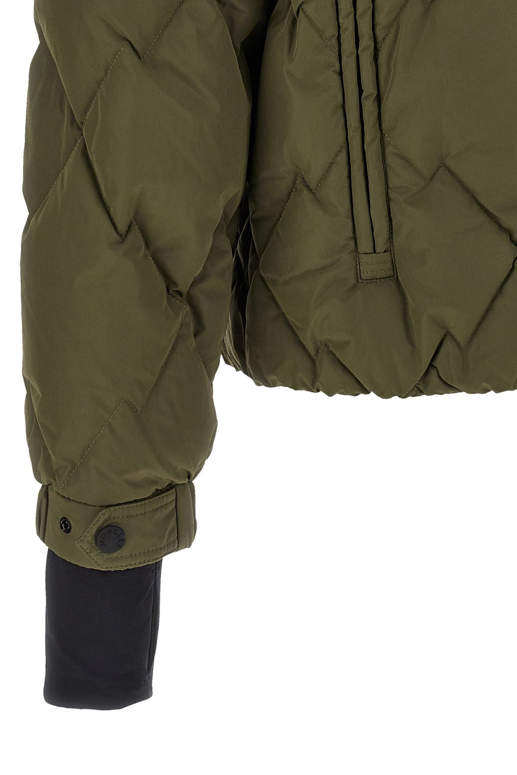 Moncler Grenoble Men's Bramans Down Jacket in Green Cotton - view 5