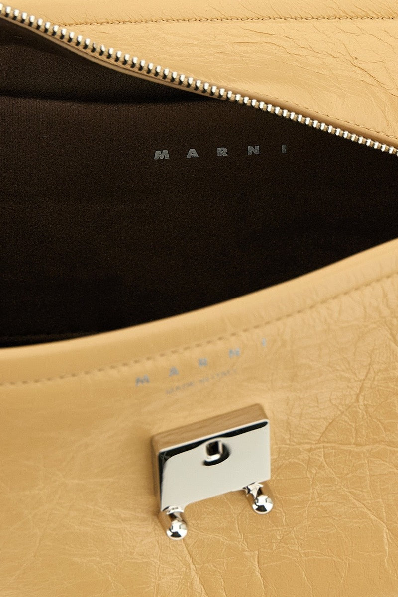 Marni Women's Calf Leather Trunkette Shoulder Bag
