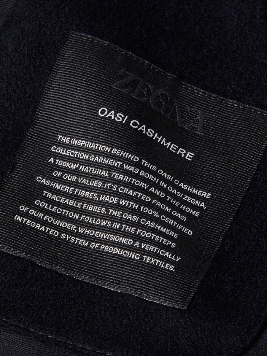 Zegna Men's Cashmere Oasis Jacket in Navy