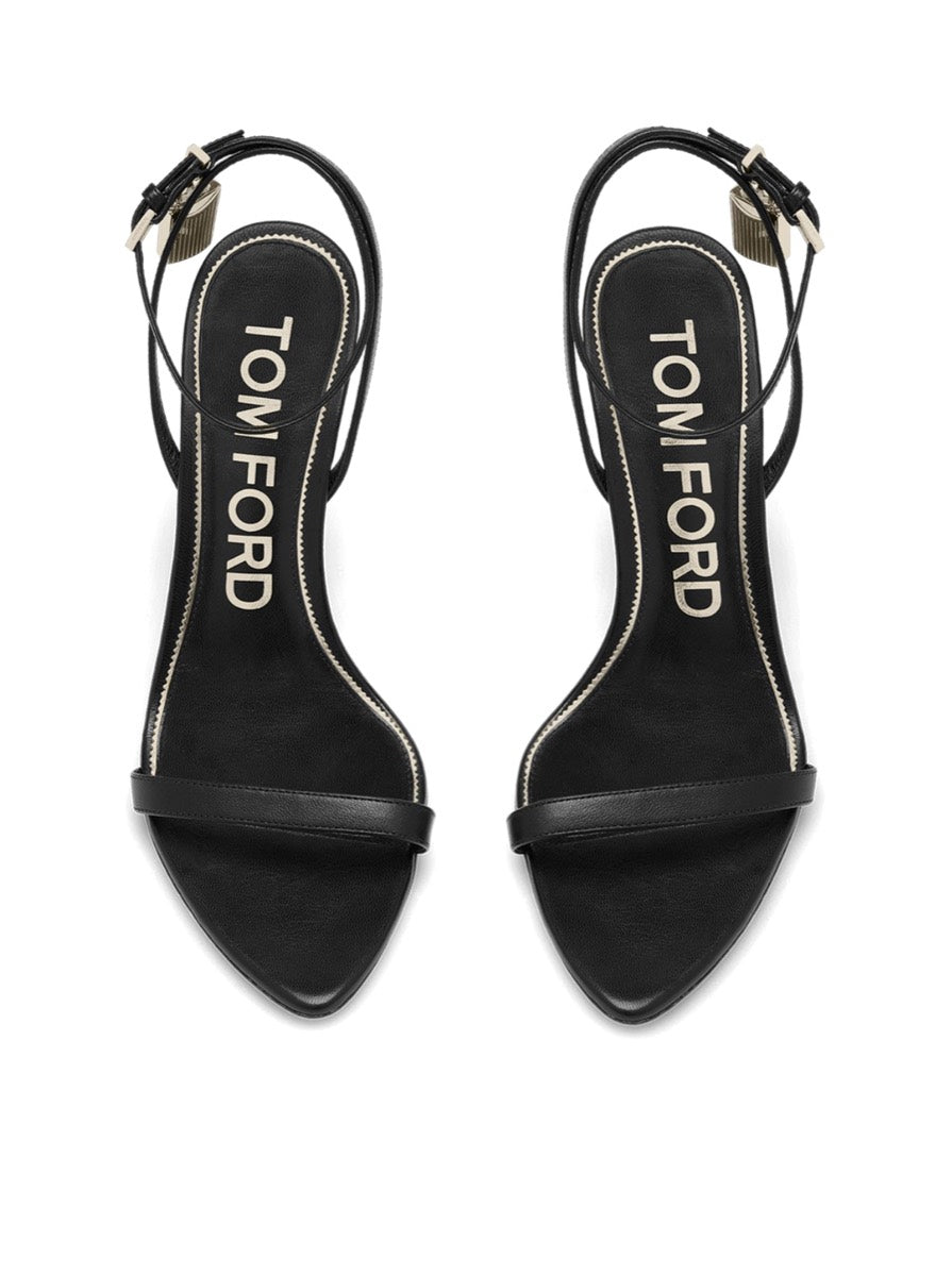 Tom Ford Women's Leather Pointed-Toe Sandals