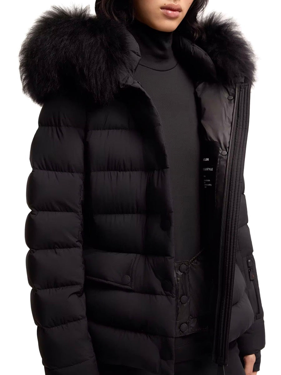 Moncler Grenoble Women's Nylon Armoniques Ski Down Jacket