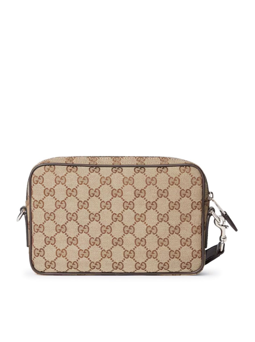 Gucci Men's Fabric Shoulder Bag in Nude