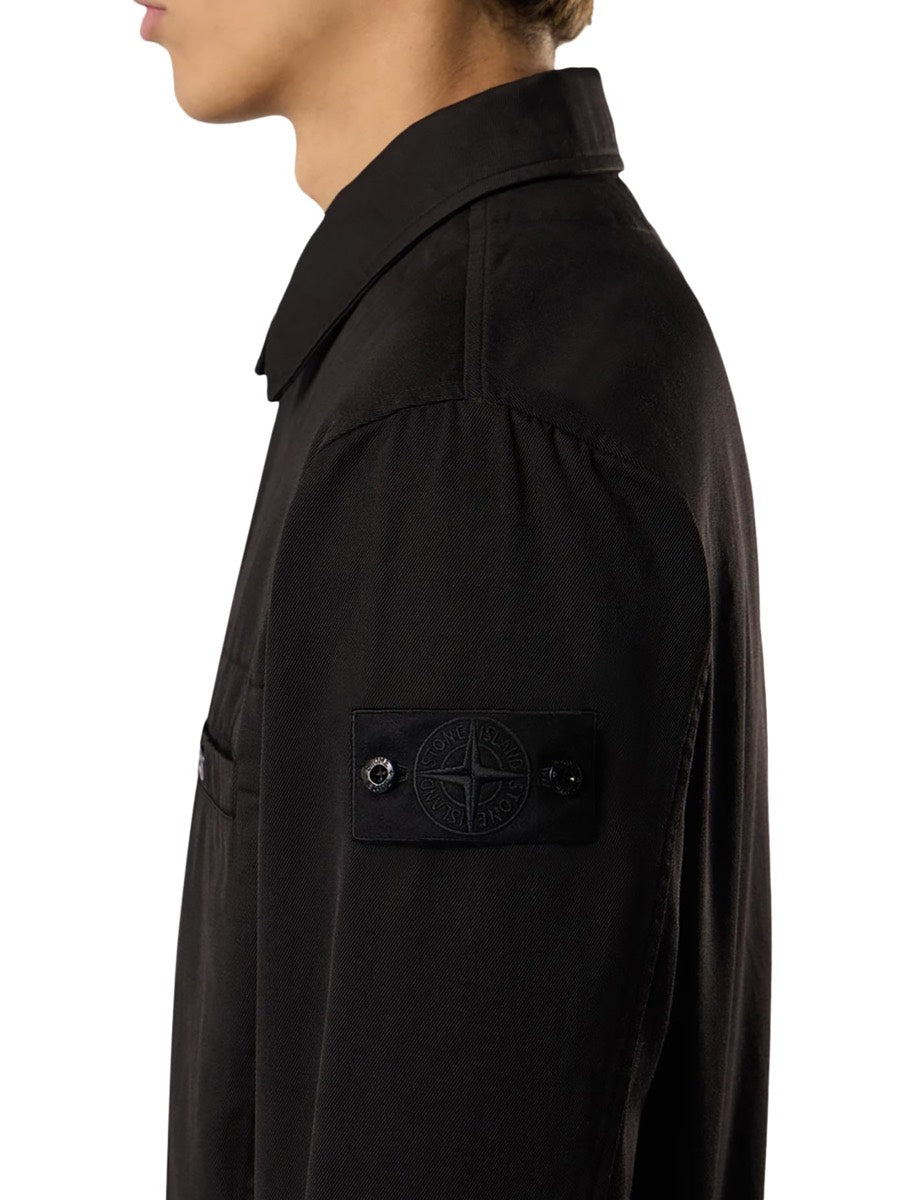 Stone Island Men's Coach Jacket in Wool