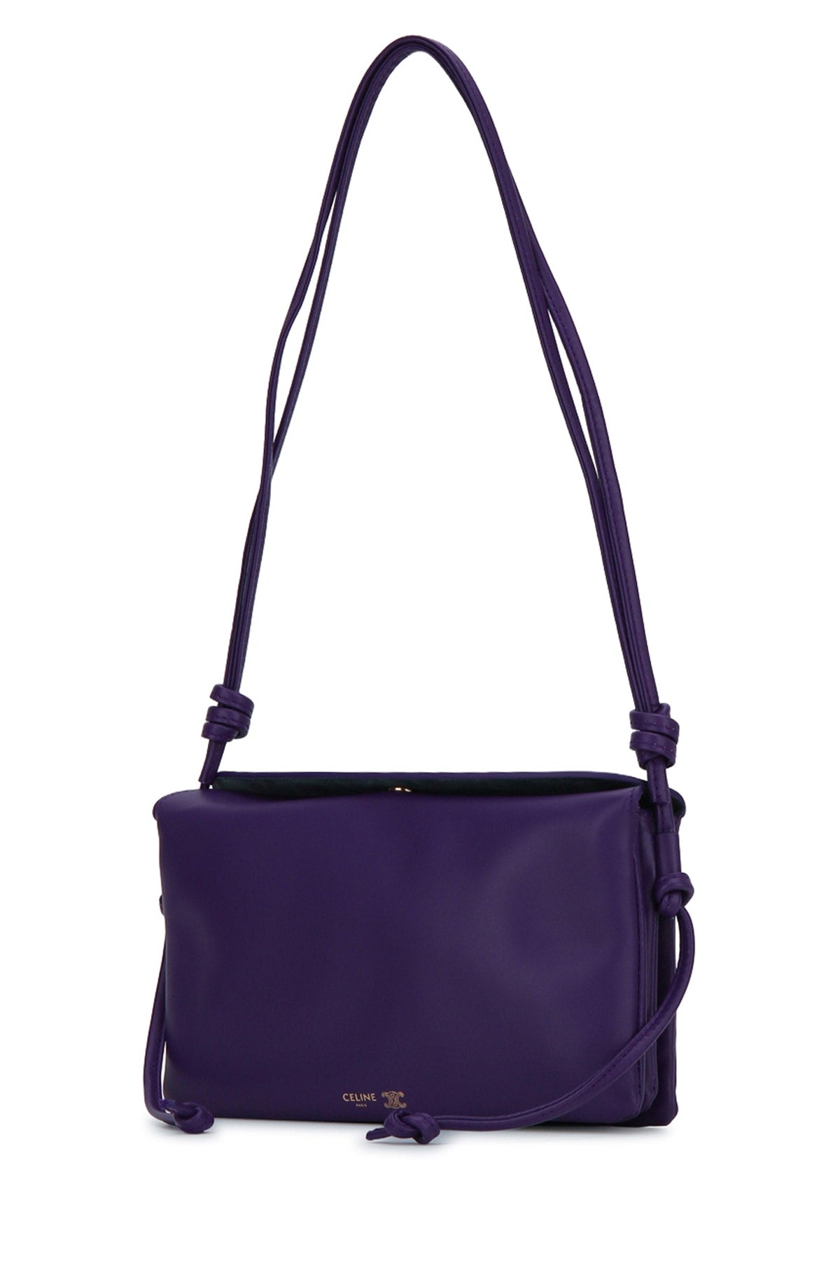 Celine Women's Trio Small Shoulder Bag in Purple - view 2