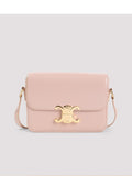 Celine Women's Teen Triomphe Small Shoulder Bag in Soft Peach